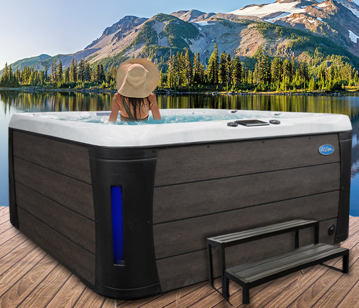 Calspas hot tub being used in a family setting - hot tubs spas for sale Fayetteville